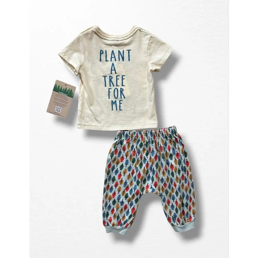 NWT Peek x The Nature Conservancy Two Piece Outfit, 12-18 Months